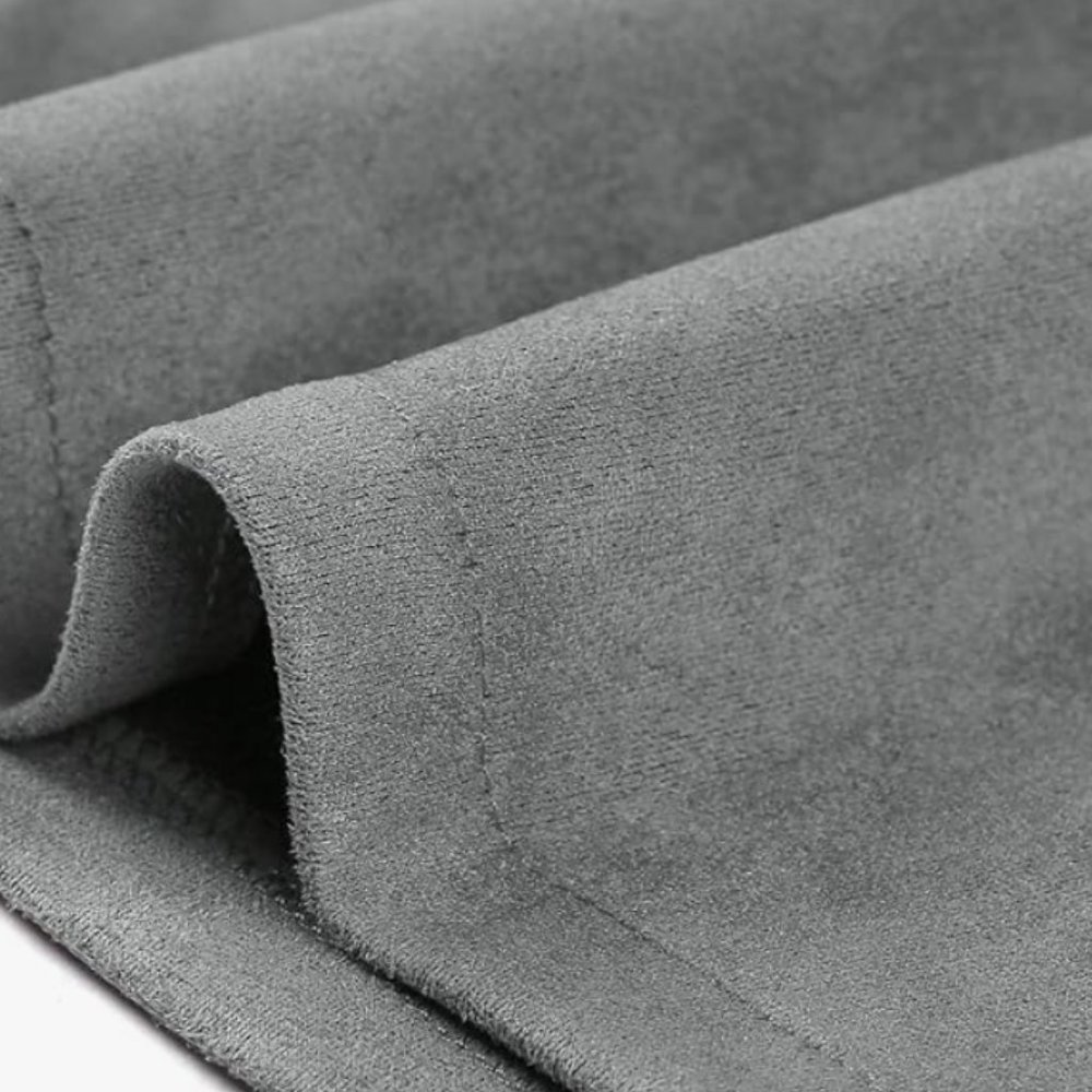 💖HP💖 Allegra K Women's Casual Overall Dress Button Down Faux Suede - Picture 6 of 10